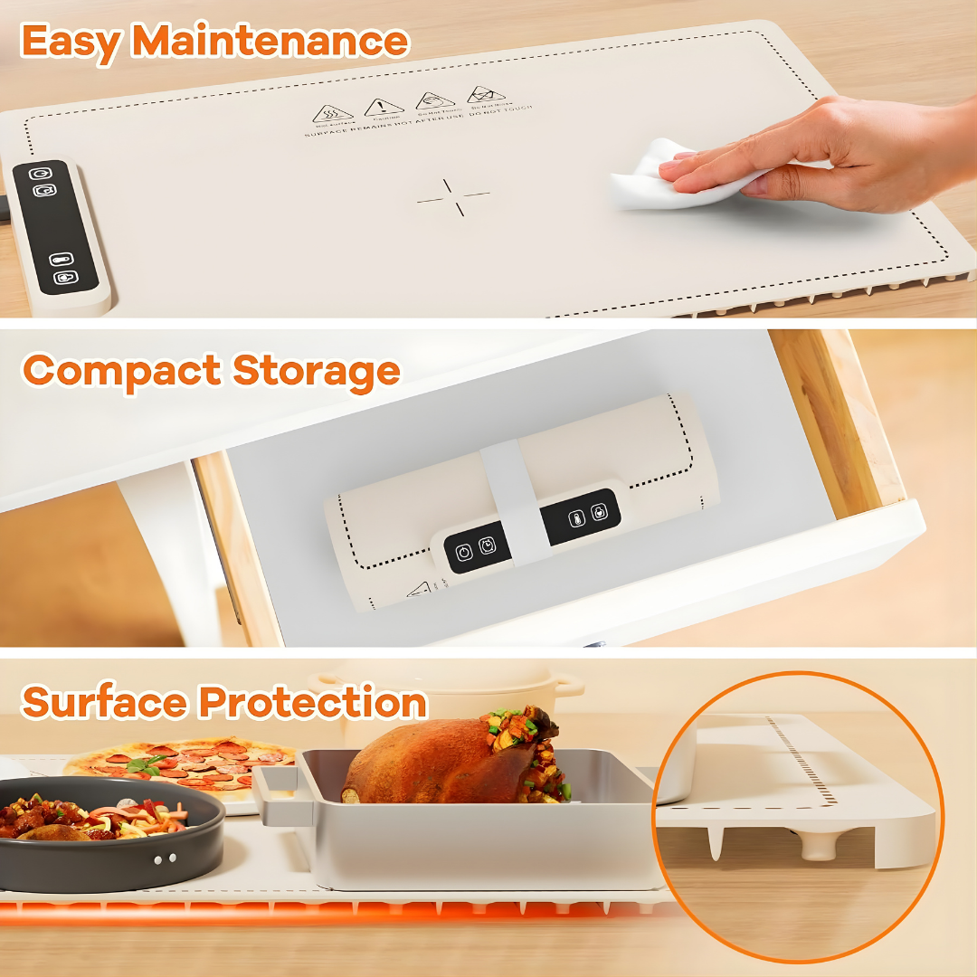 Warmify™ Foldable Food Warming Mat