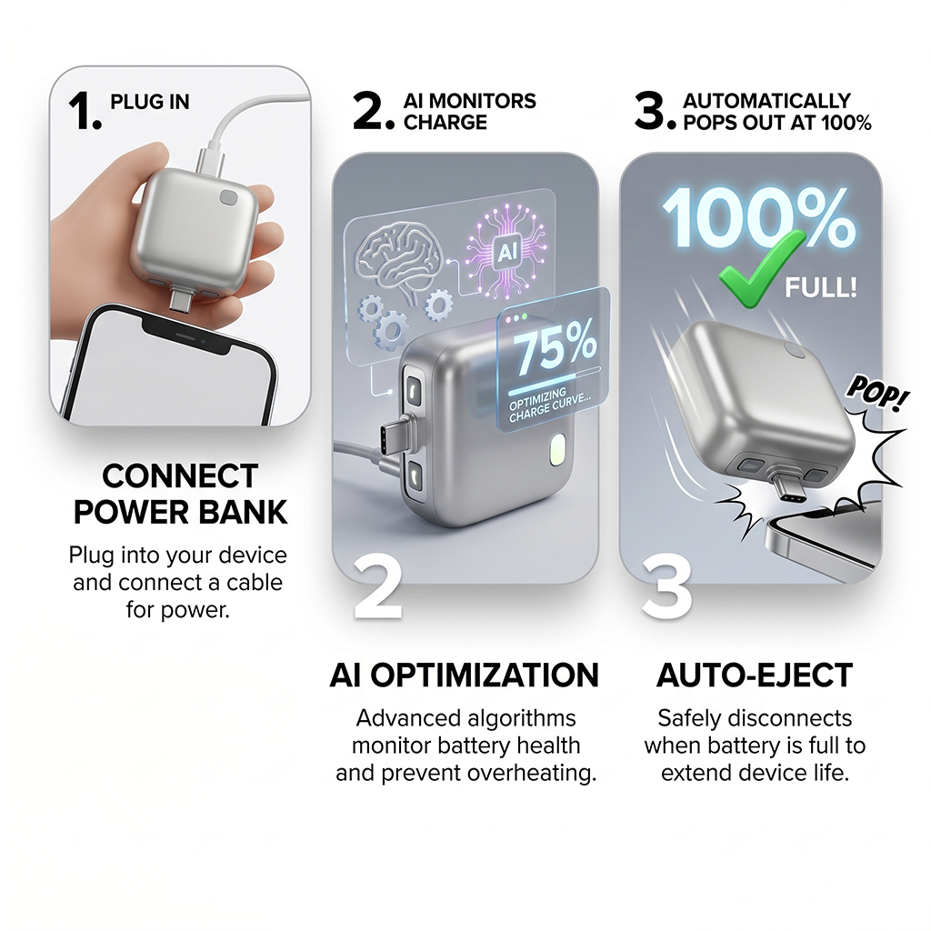 SmartCharge Pro™ Auto Power Off Adapter