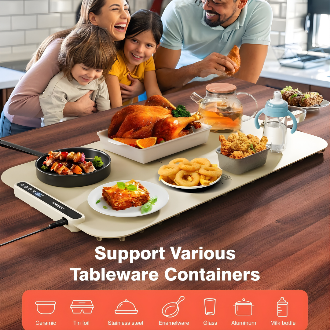 Warmify™ Foldable Food Warming Mat