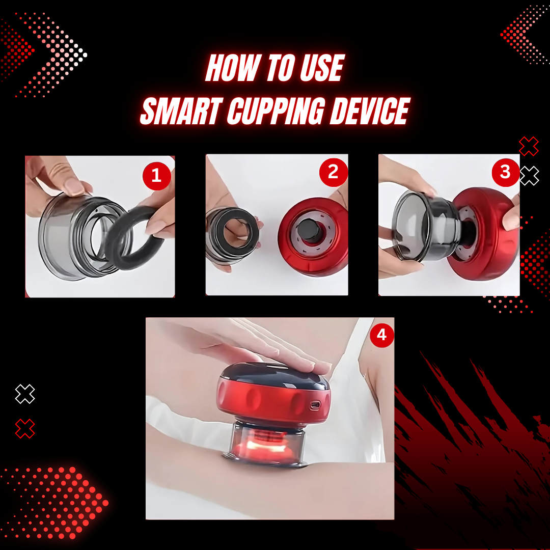 Electric Vacuum Cupping Massager Fat Burning Slimming