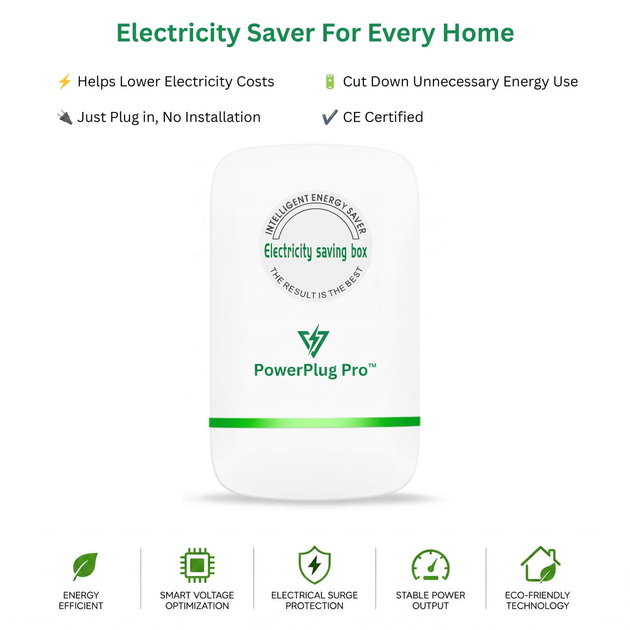 PowerPlug Pro™ Electricity Saver