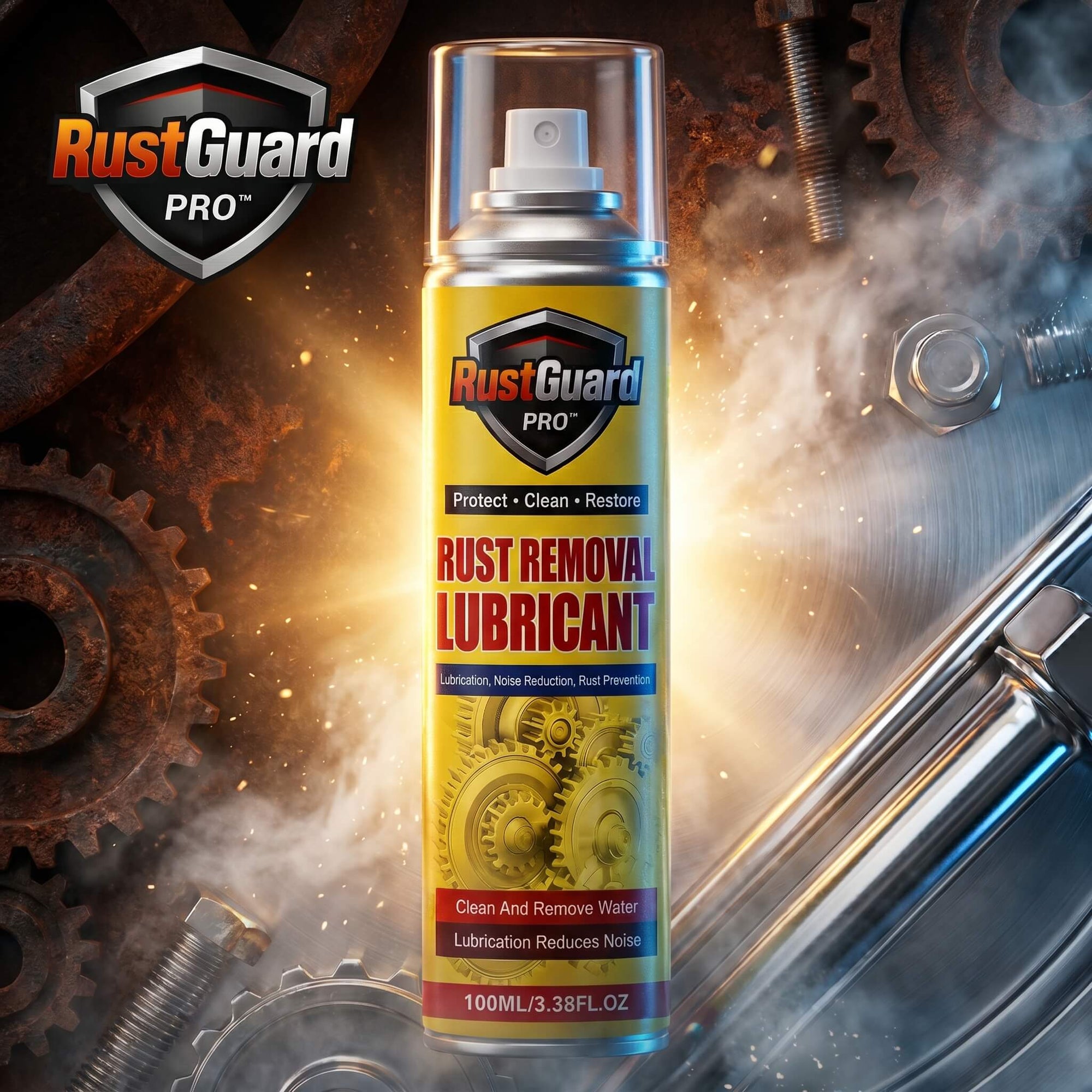 RustGuard Pro™ Rust Removal & Lubrication Spray
