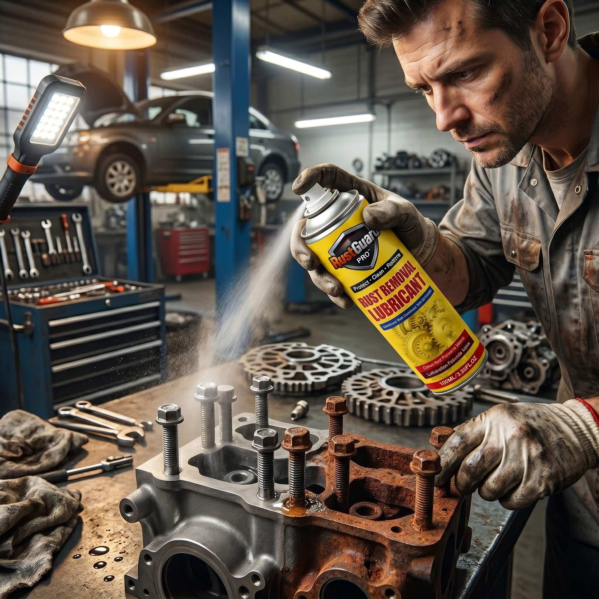 RustGuard Pro™ Rust Removal & Lubrication Spray