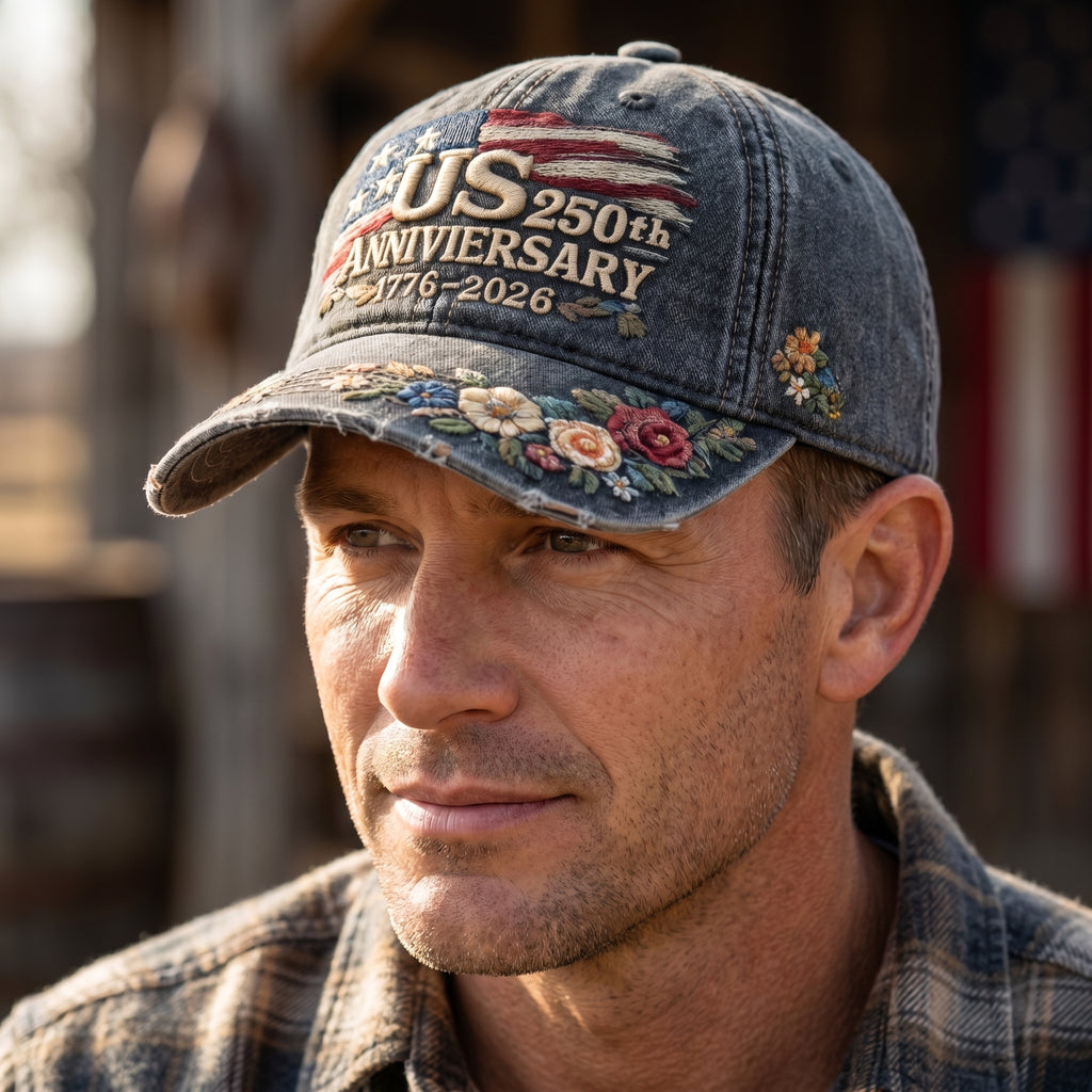 250th Anniversary 3D Digital Print Hat