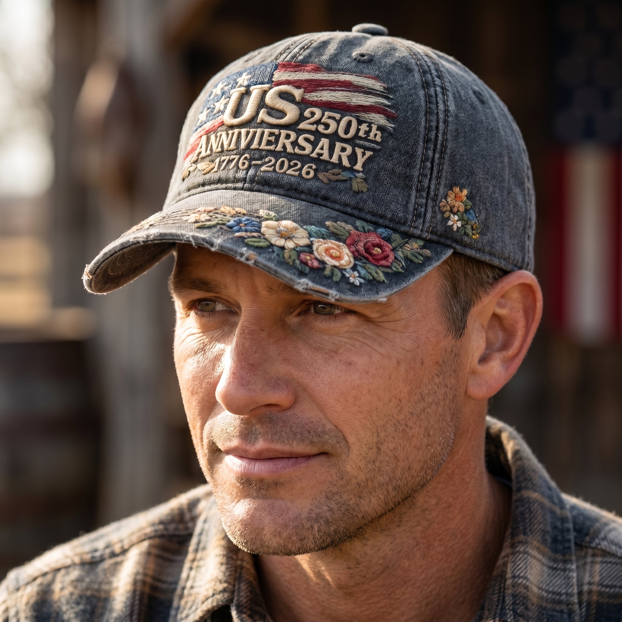 250th Anniversary 3D Digital Print Hat