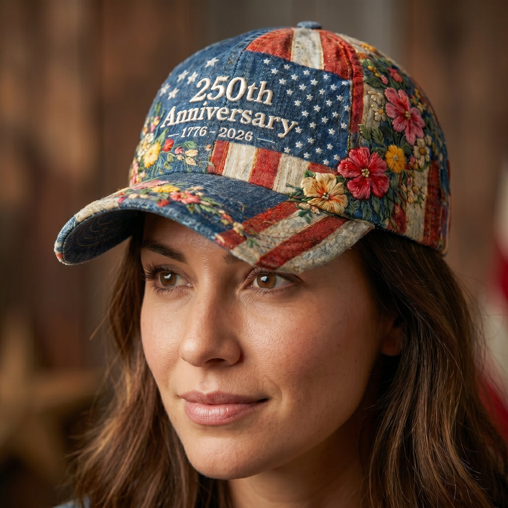 250th Anniversary 3D Digital Print Hat