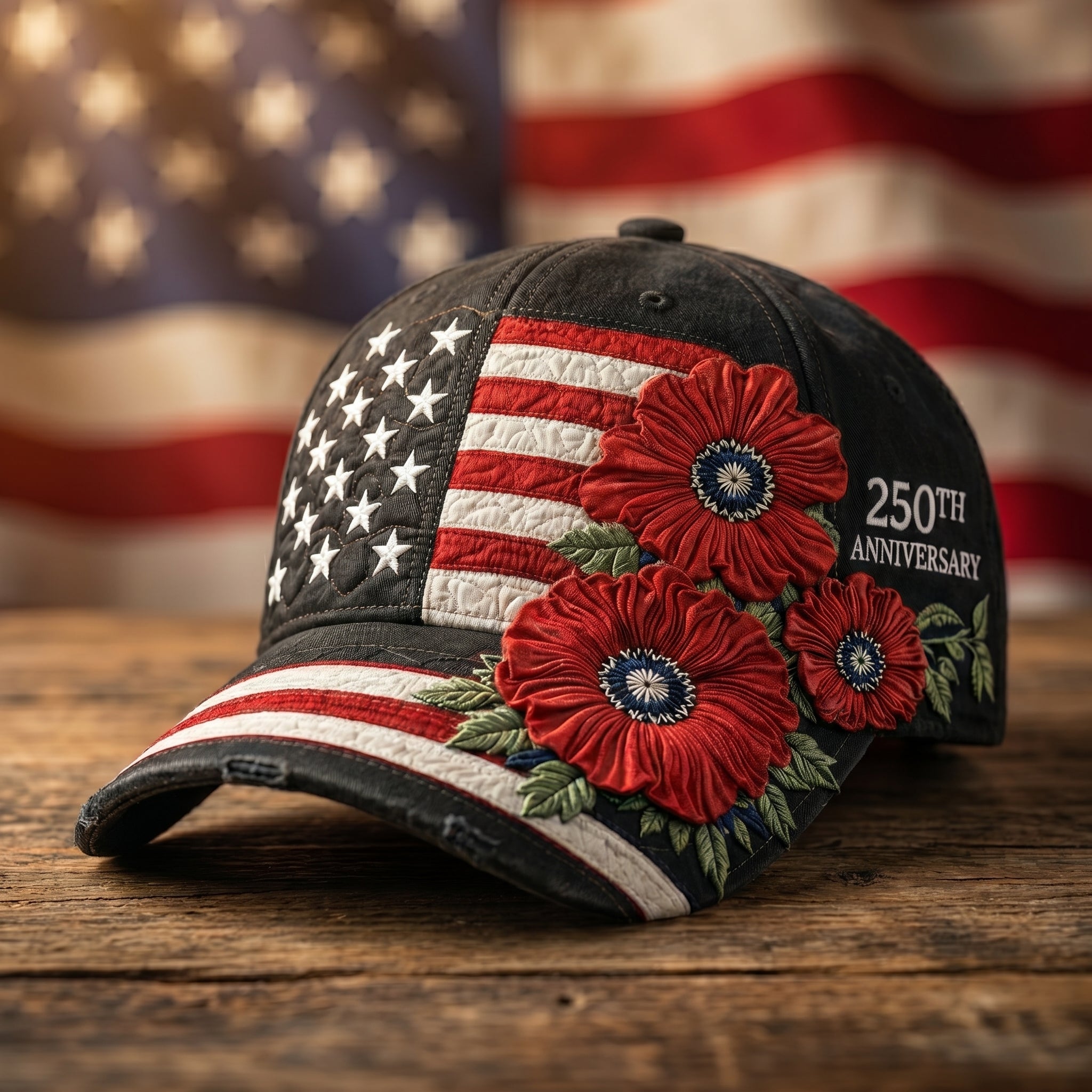 250th Anniversary 3D Printed Snapback Hat