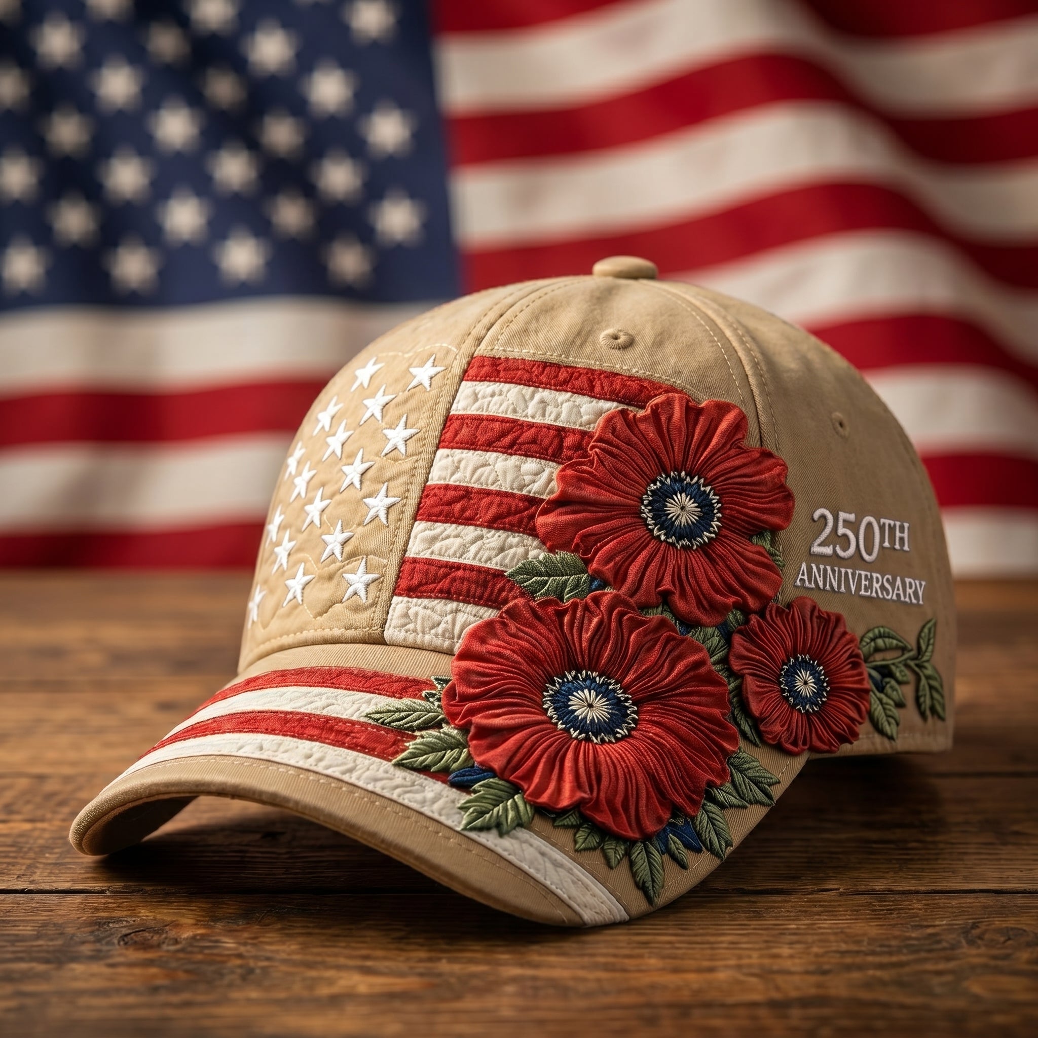 250th Anniversary 3D Printed Snapback Hat