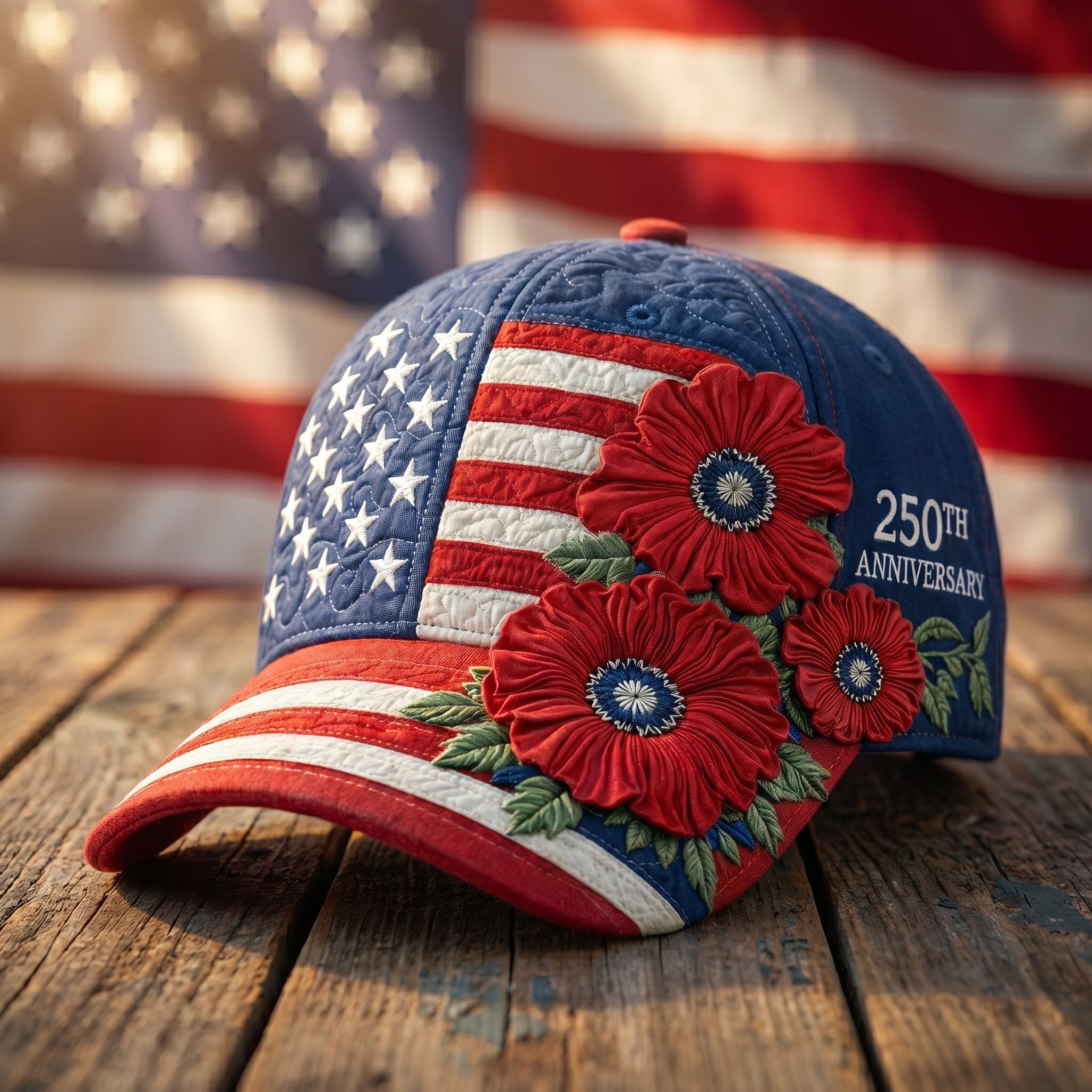 250th Anniversary 3D Printed Snapback Hat