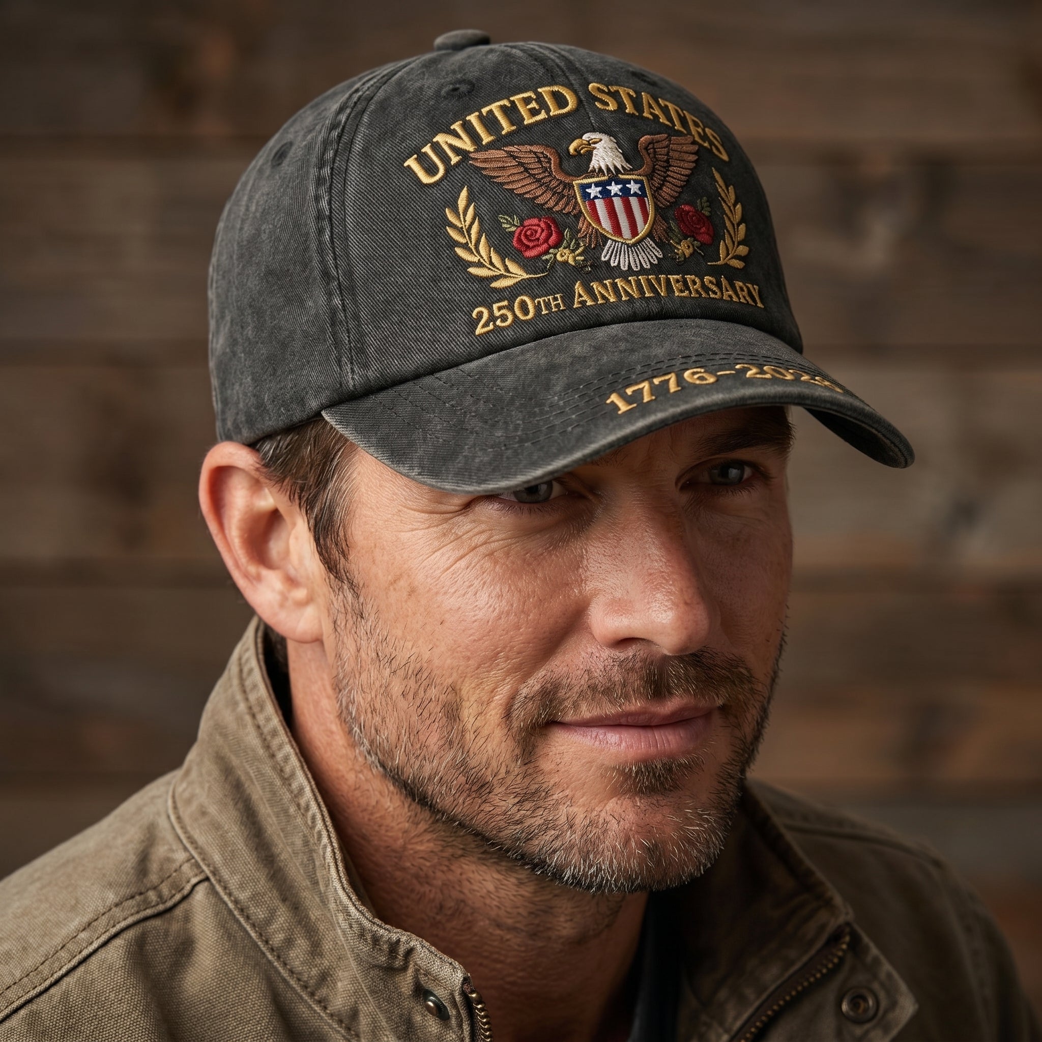 250th Anniversary Embroidered Snapback Hat