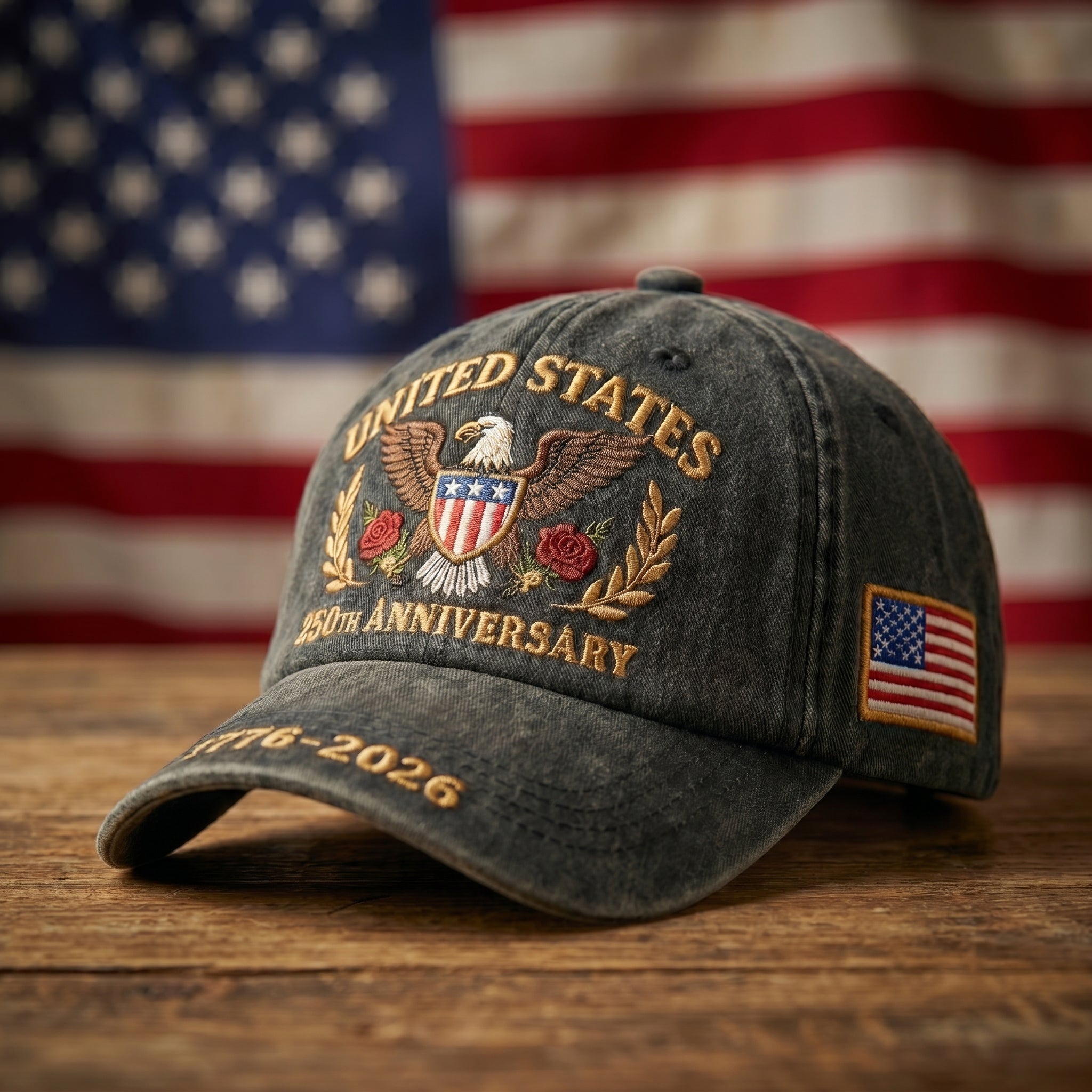 250th Anniversary Embroidered Snapback Hat