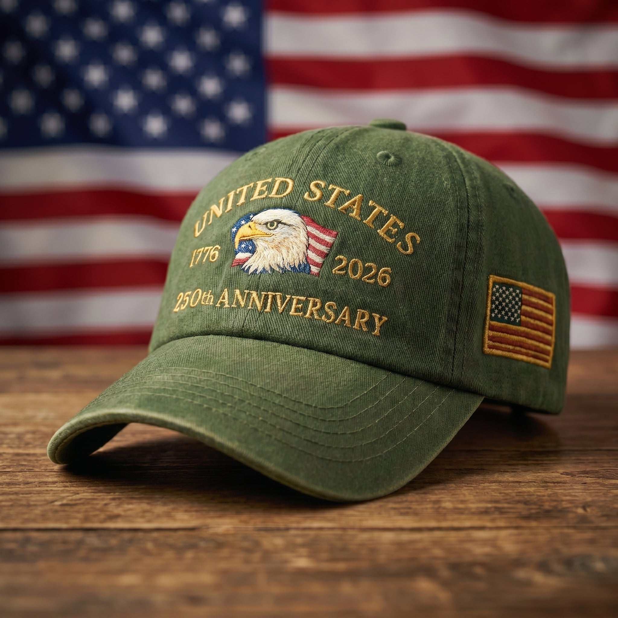 250th Anniversary Washed-Print Hat