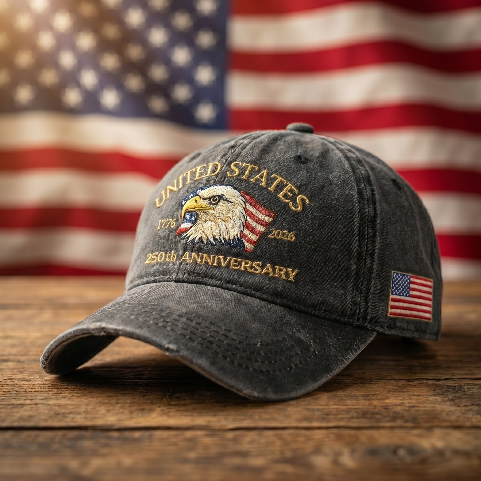 250th Anniversary Washed-Print Hat