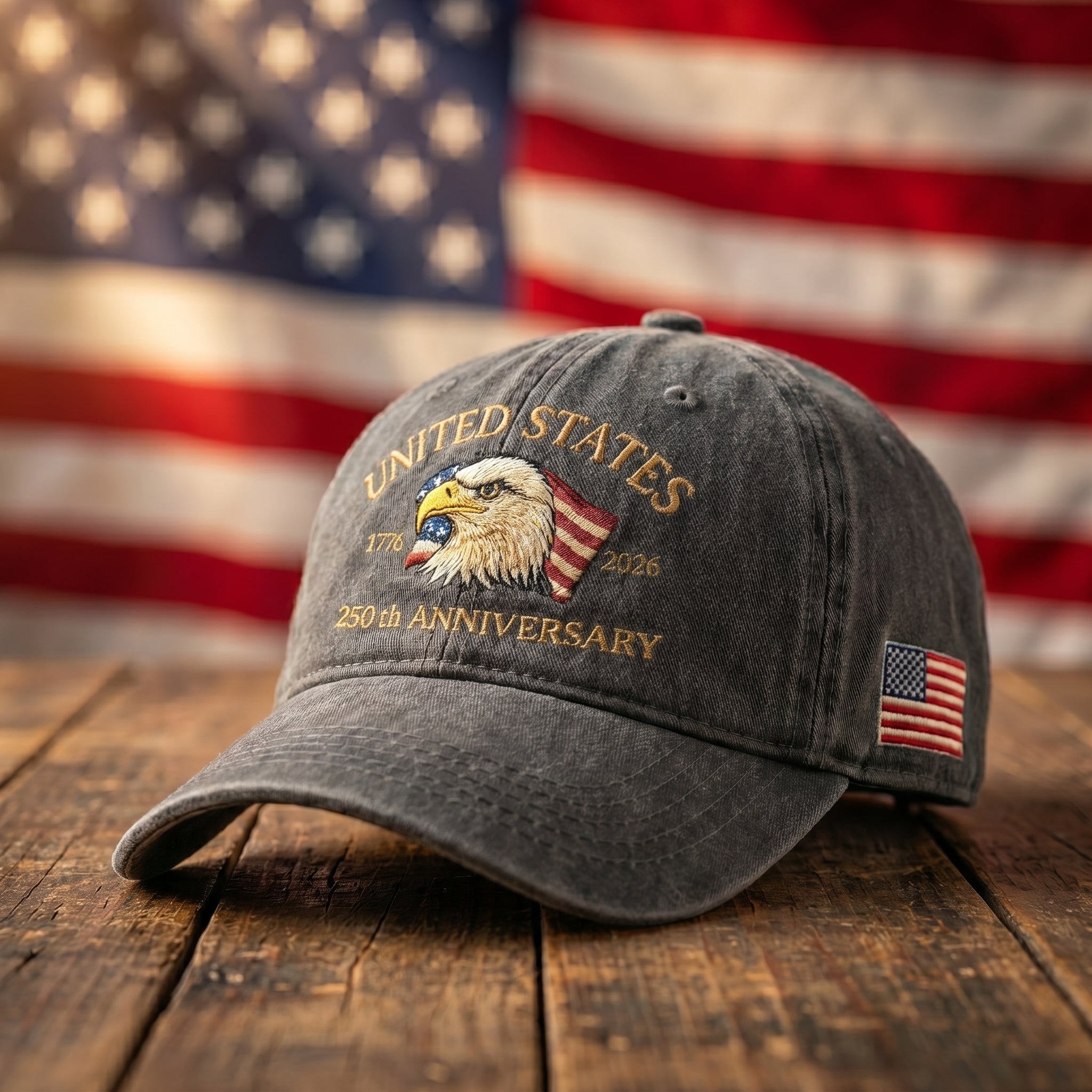 250th Anniversary Washed-Print Hat