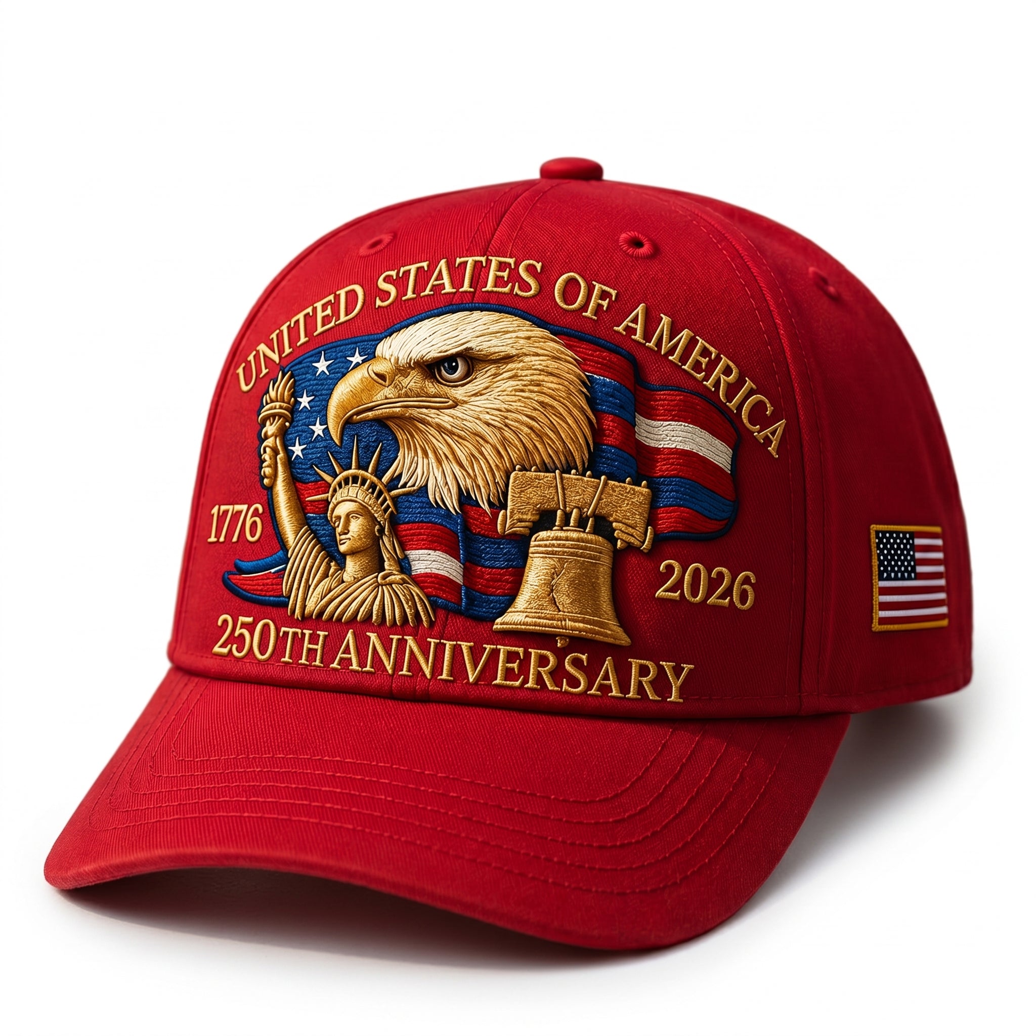 250th Anniversary Embroidered Printed Hat