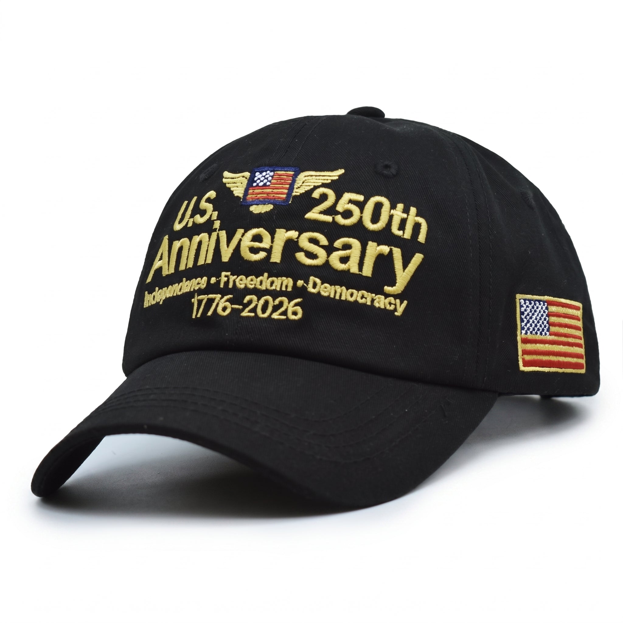 250th Anniversary Embroidered Retro Washed Hat