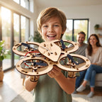 AeroCraft™ Wooden DIY Quadcopter Drone