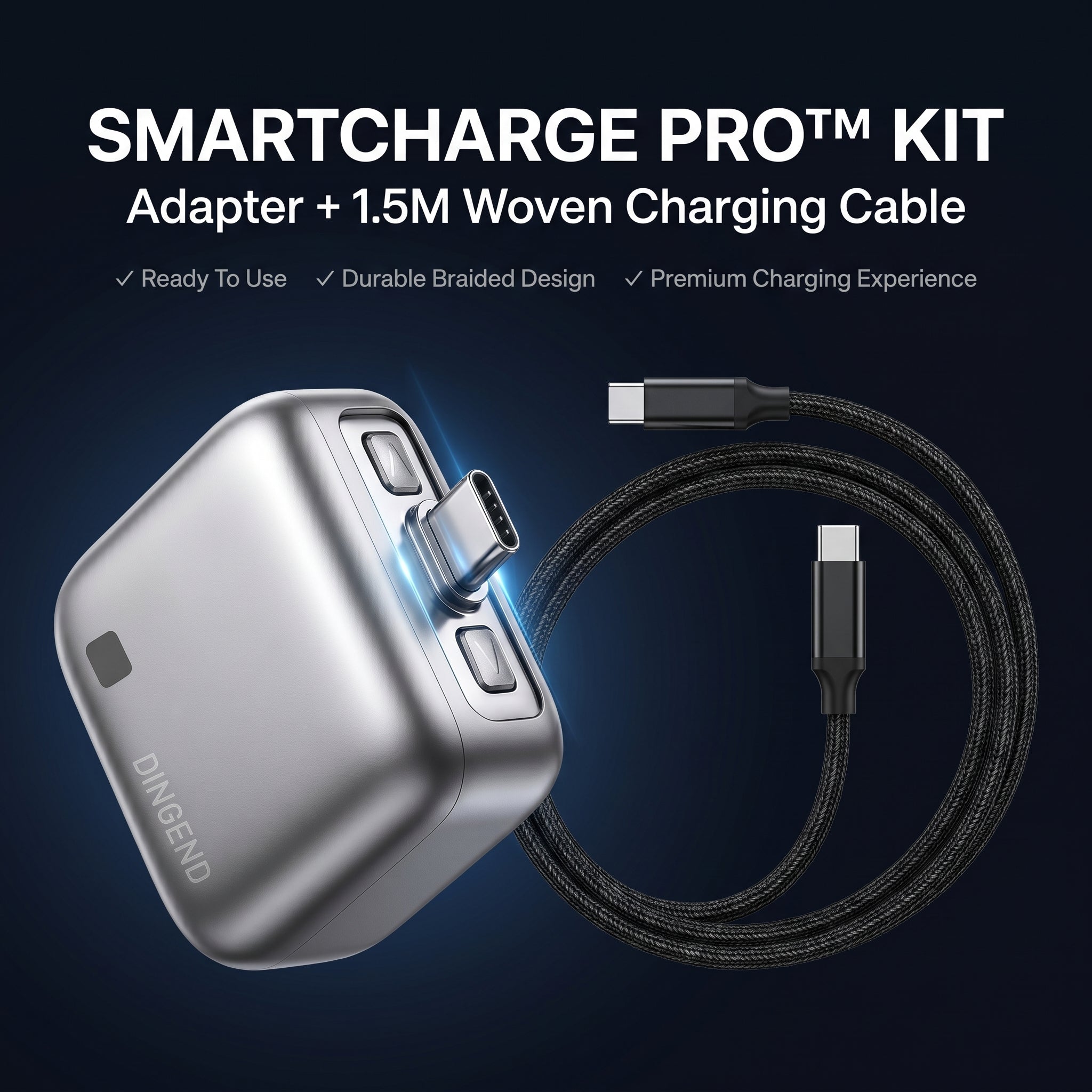 SmartCharge Pro™ Auto Power Off Adapter