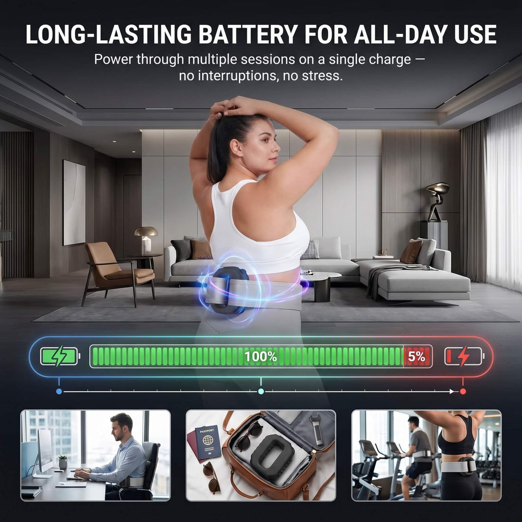 FasciaPulse Pro™ Muscle Training & Fascia Stimulator