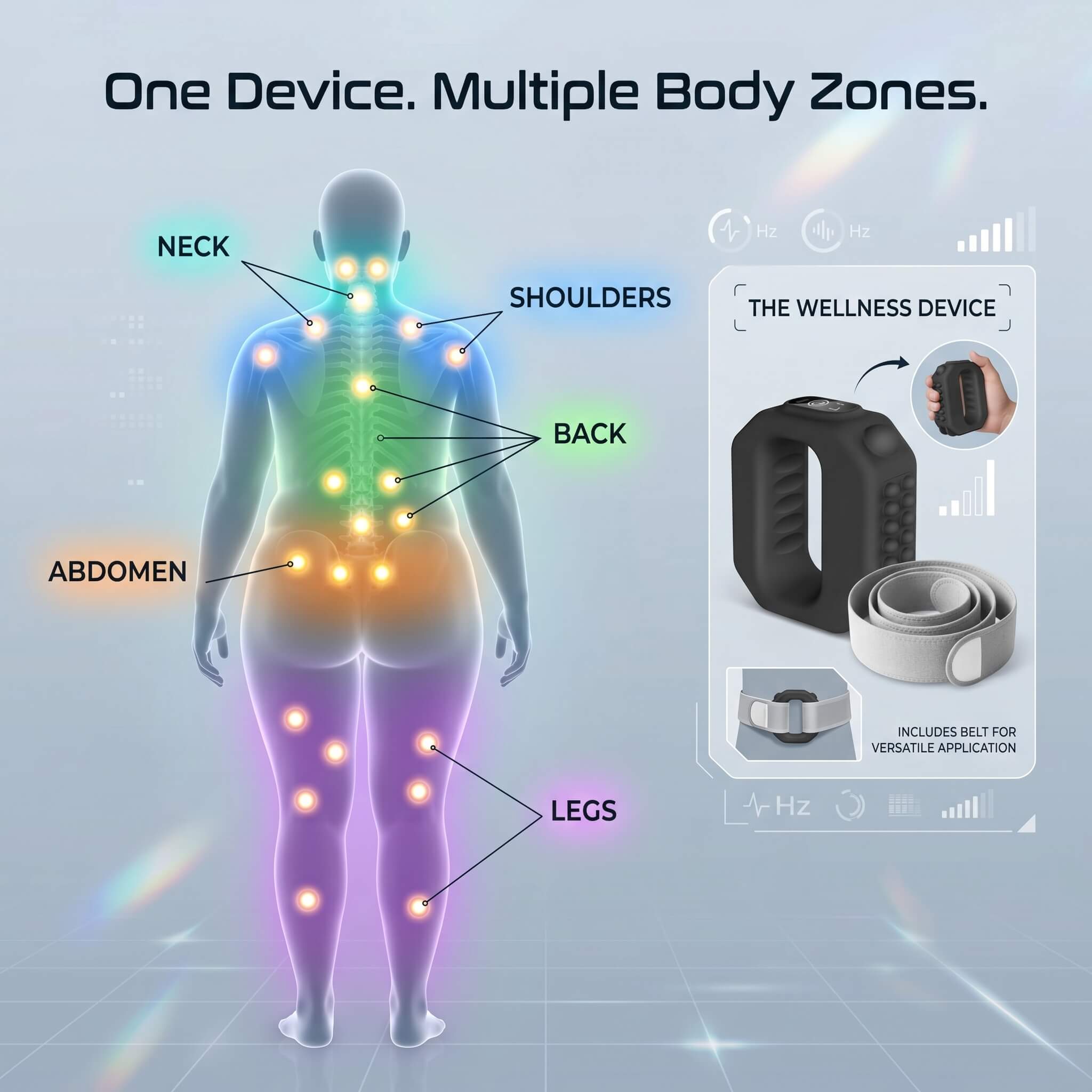 FasciaPulse Pro™ Muscle Training & Fascia Stimulator