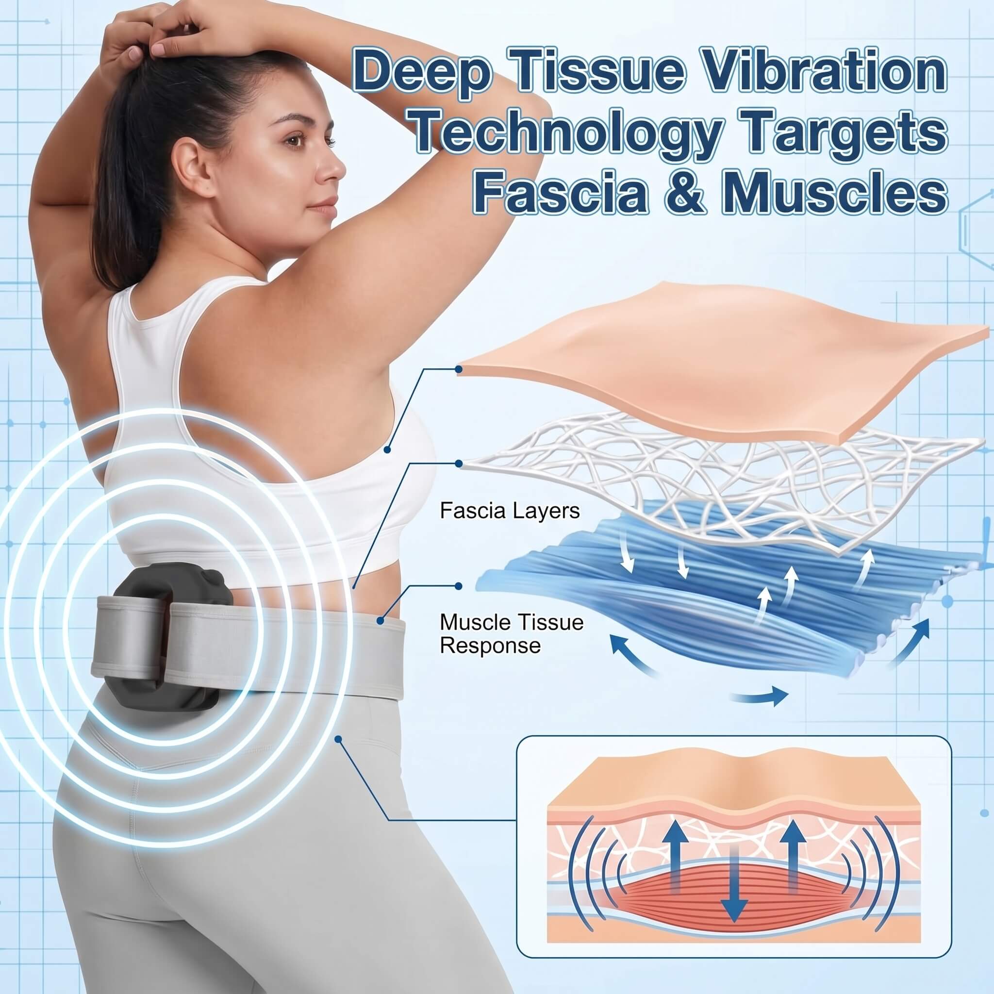 FasciaPulse Pro™ Muscle Training & Fascia Stimulator