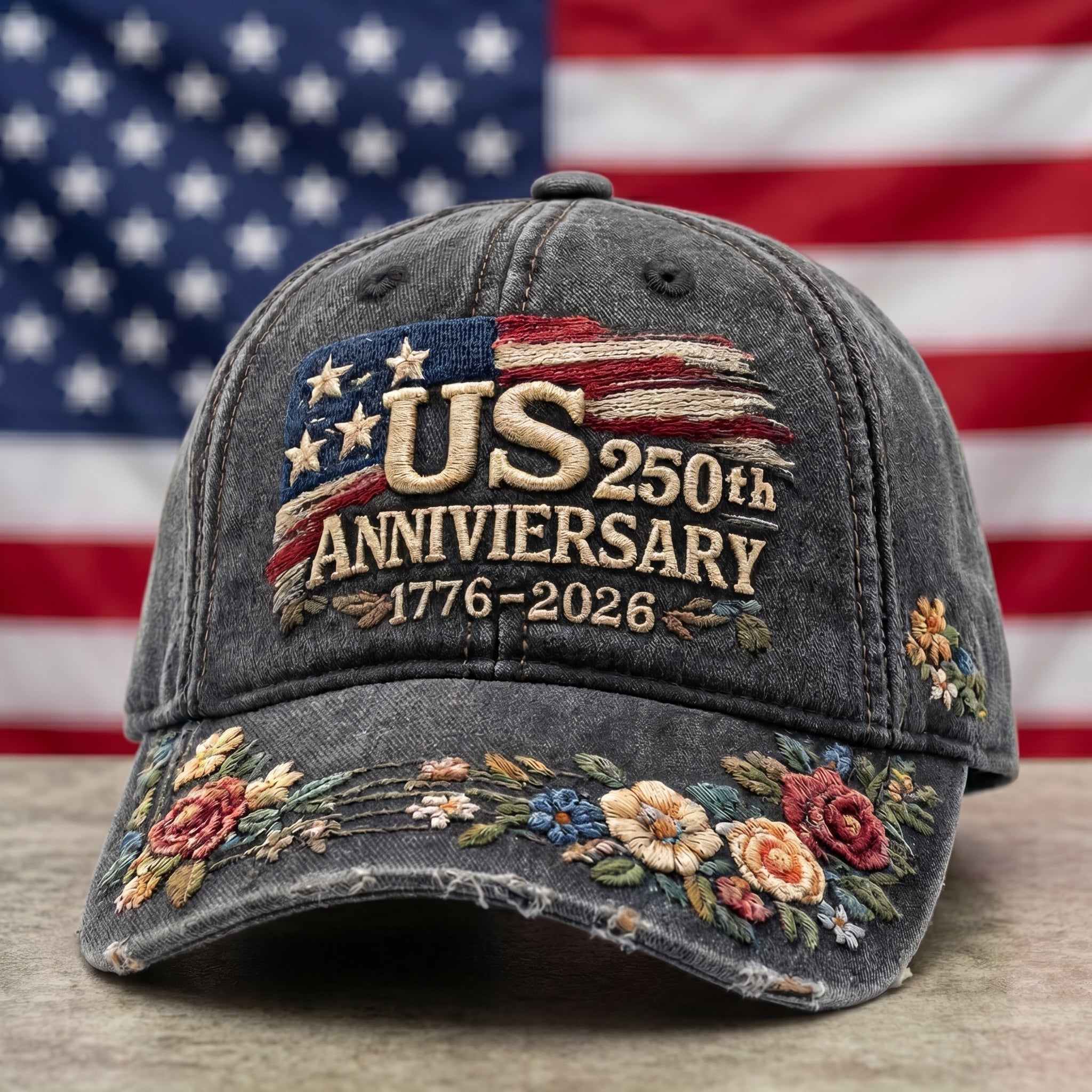 250th Anniversary 3D Digital Print Hat