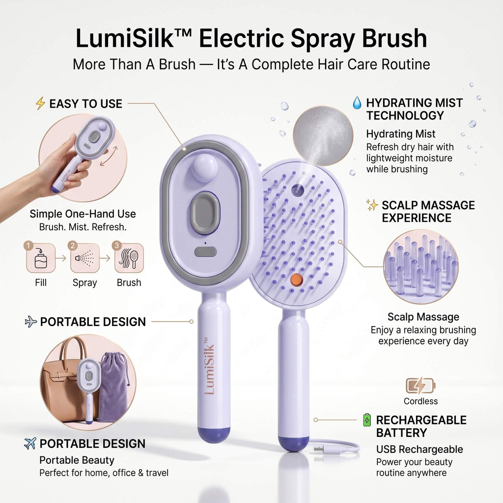 LumiSilk™ Electric Spray Brush