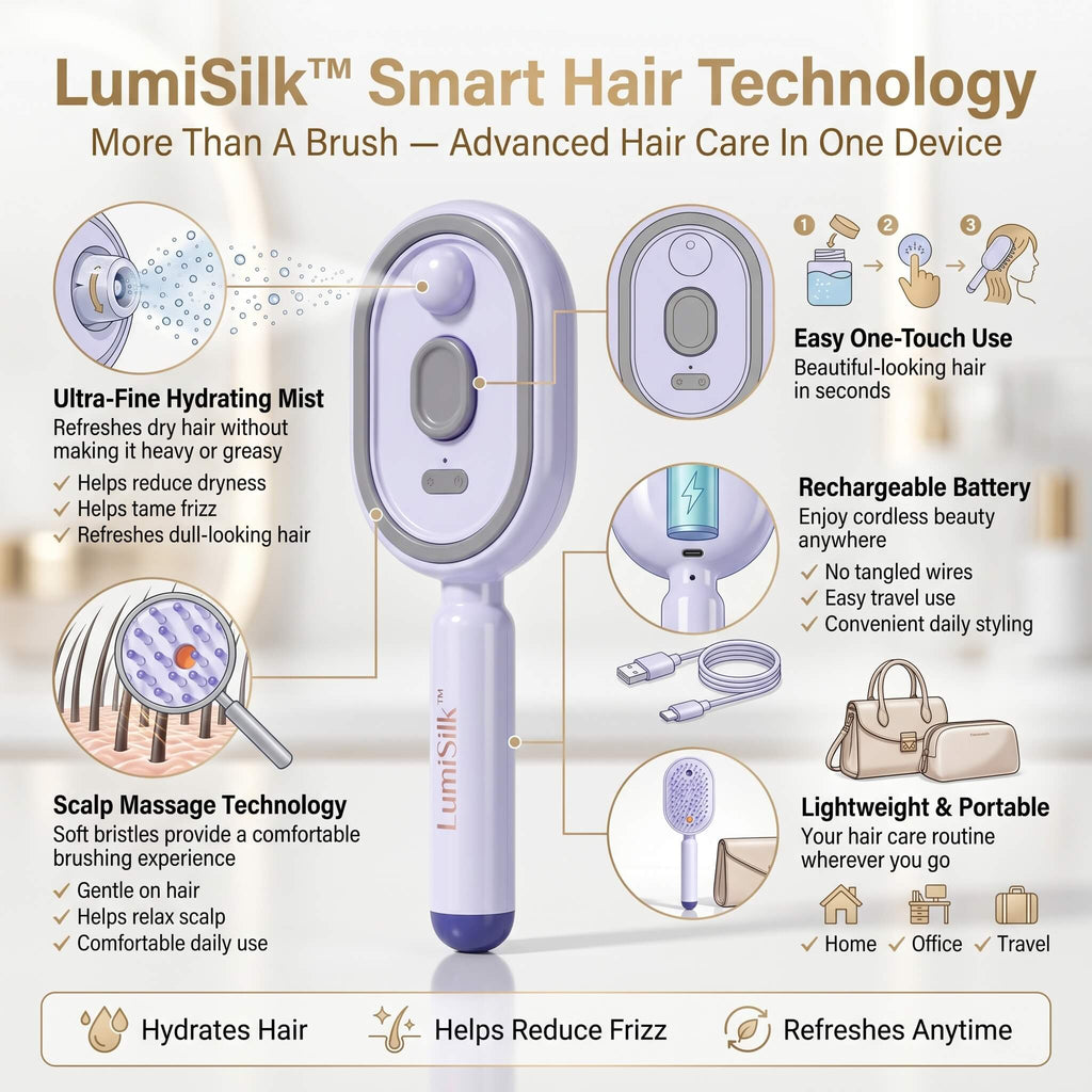 LumiSilk™ Electric Spray Brush
