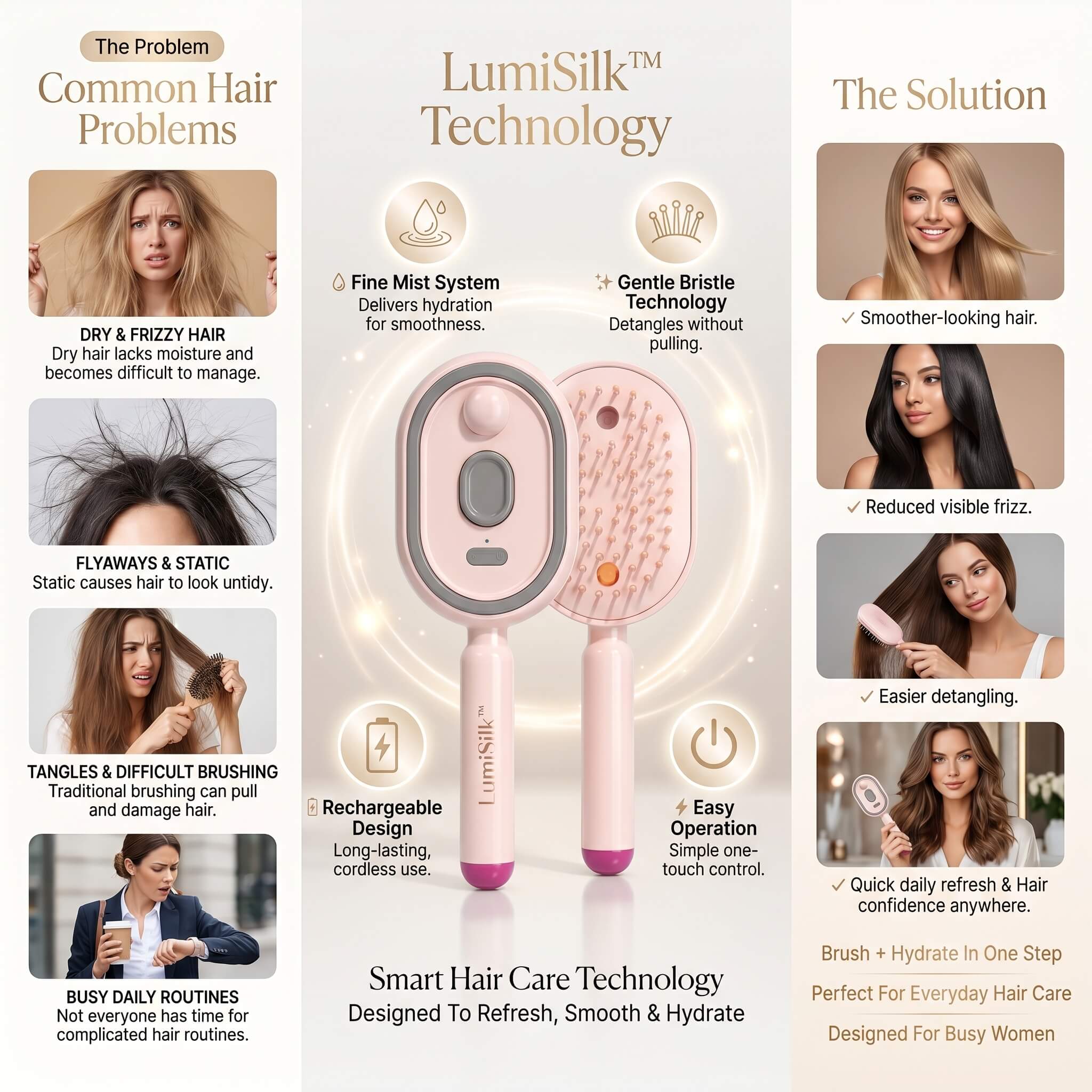 LumiSilk™ Electric Spray Brush