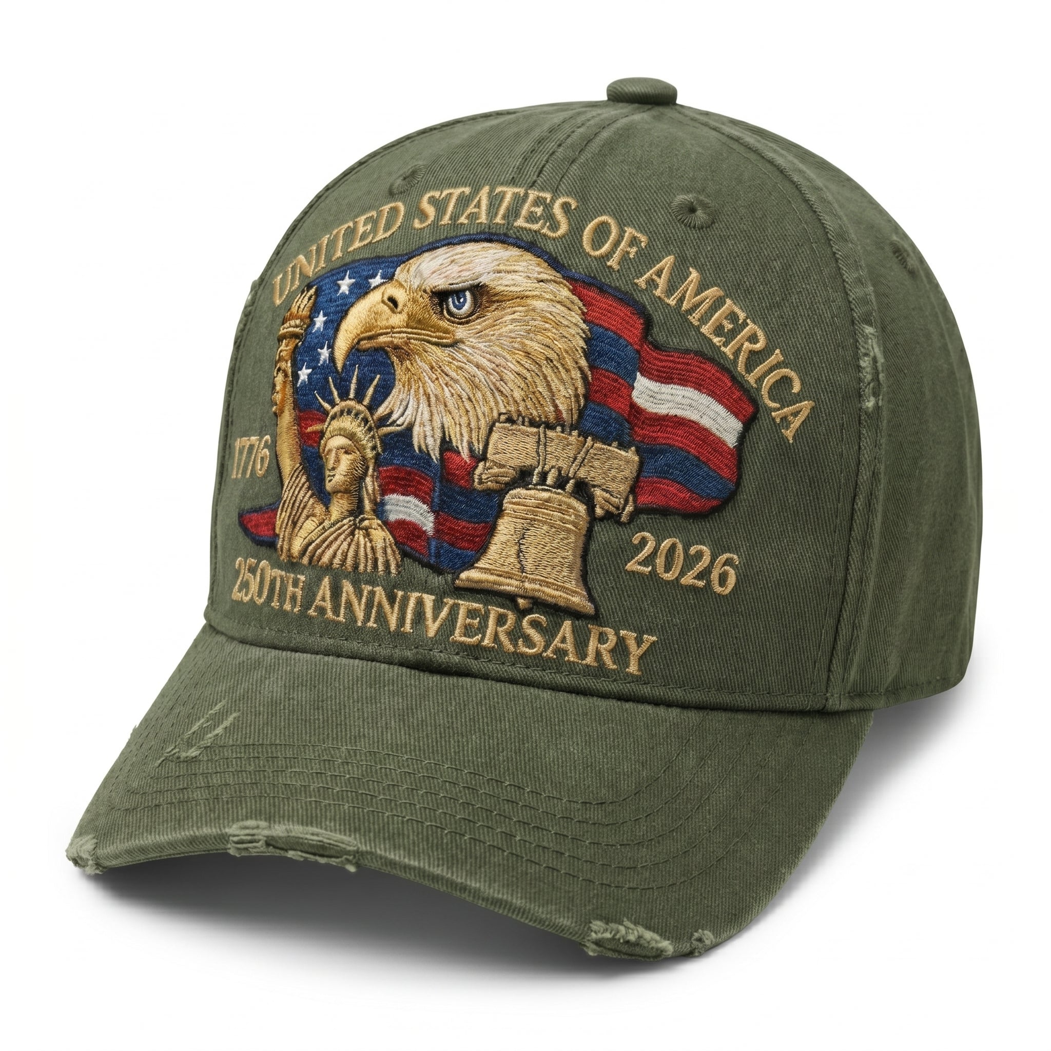250th Anniversary Embroidered Printed Hat