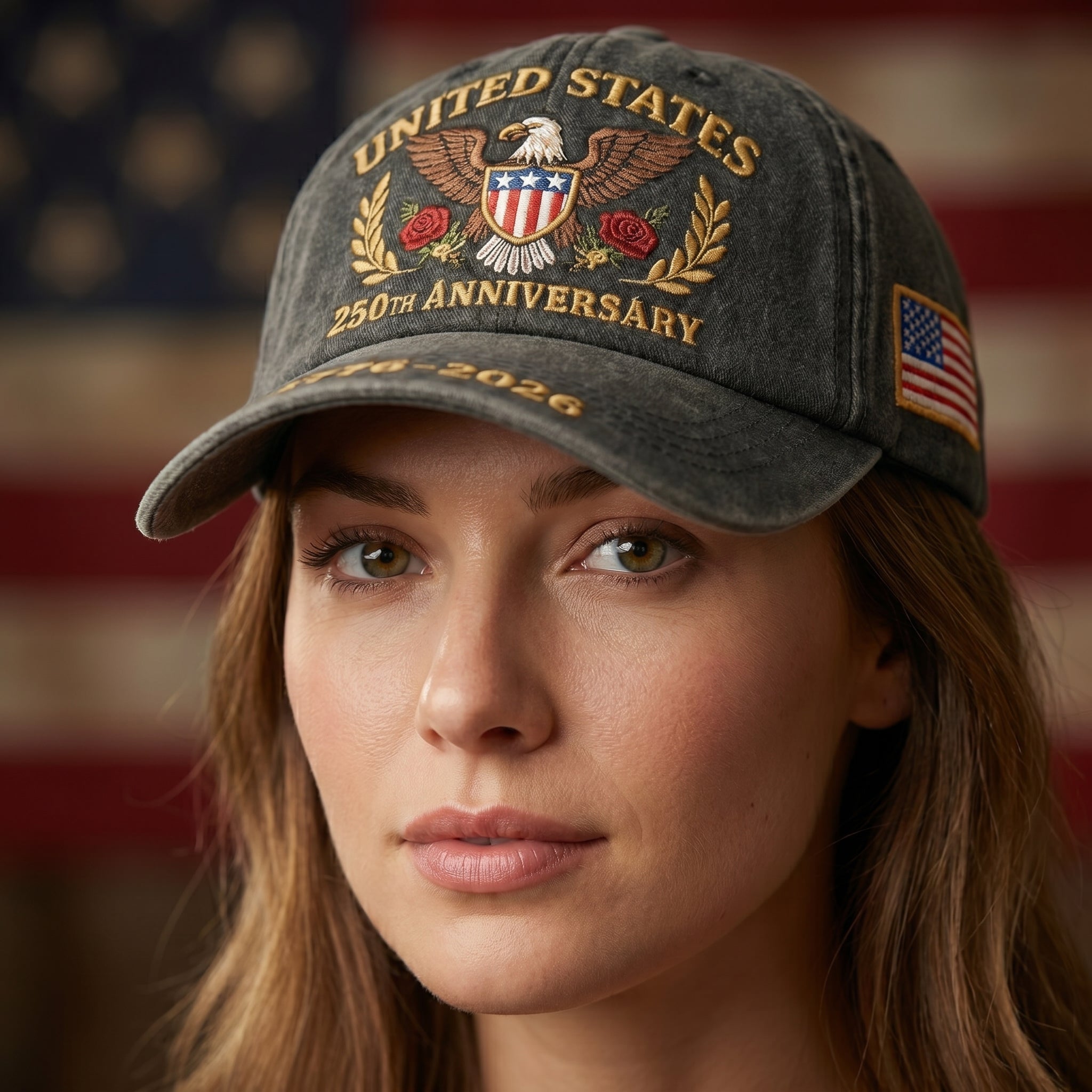 250th Anniversary Embroidered Snapback Hat
